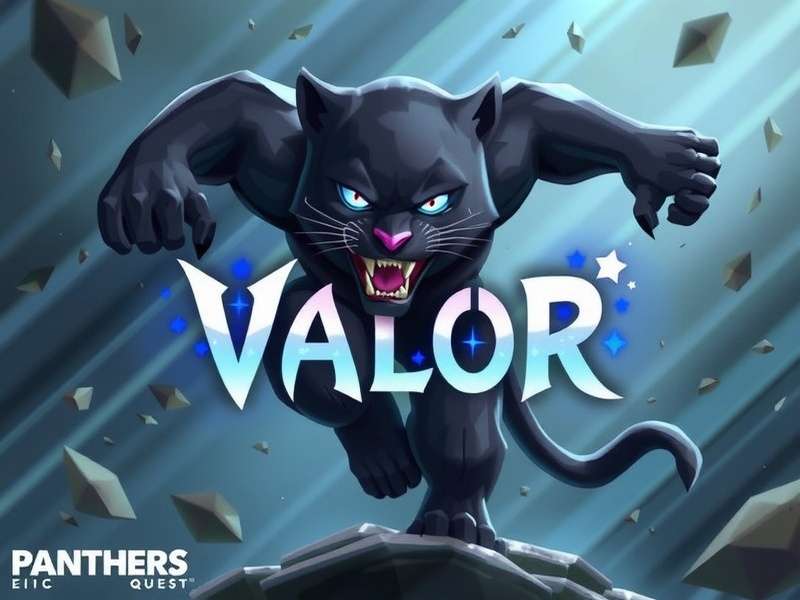 Panthers Valor Epic Quest Game Banner